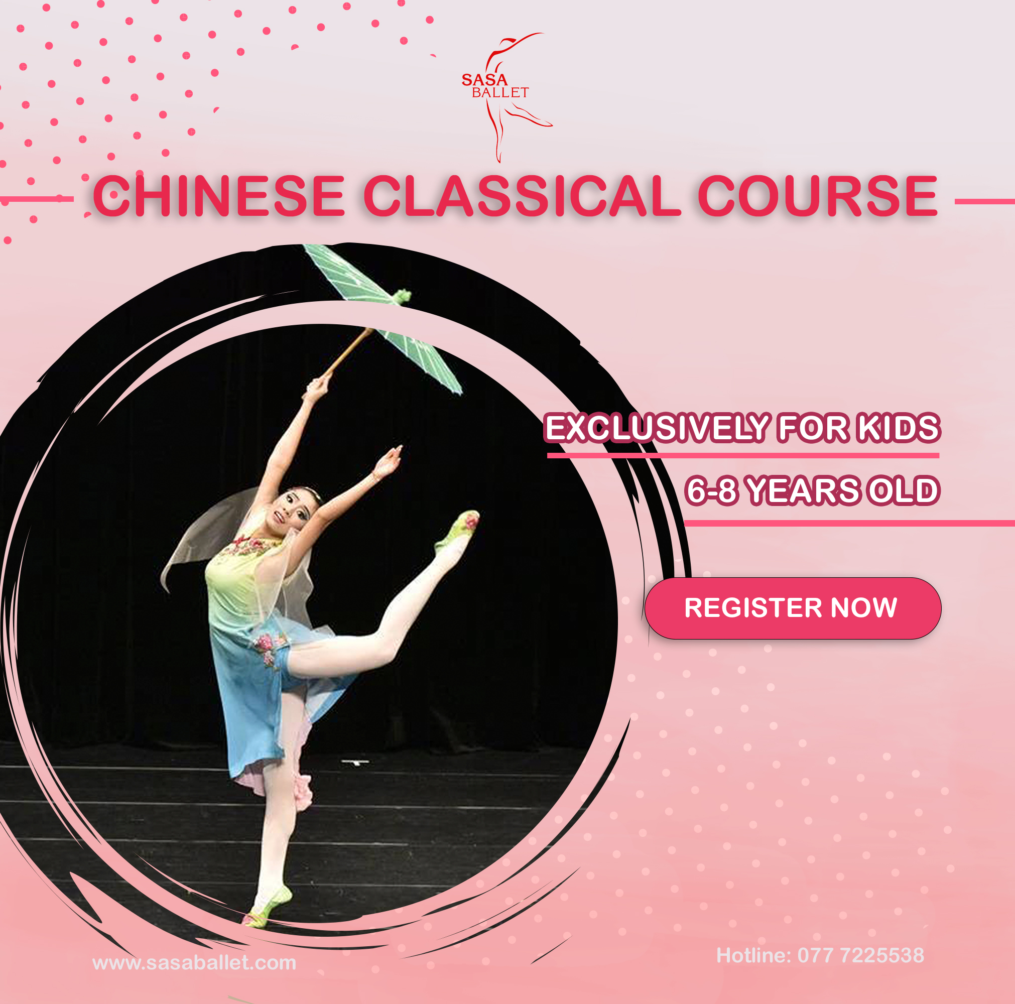 Thông tin lớp Chinese Classical Sasa Ballet