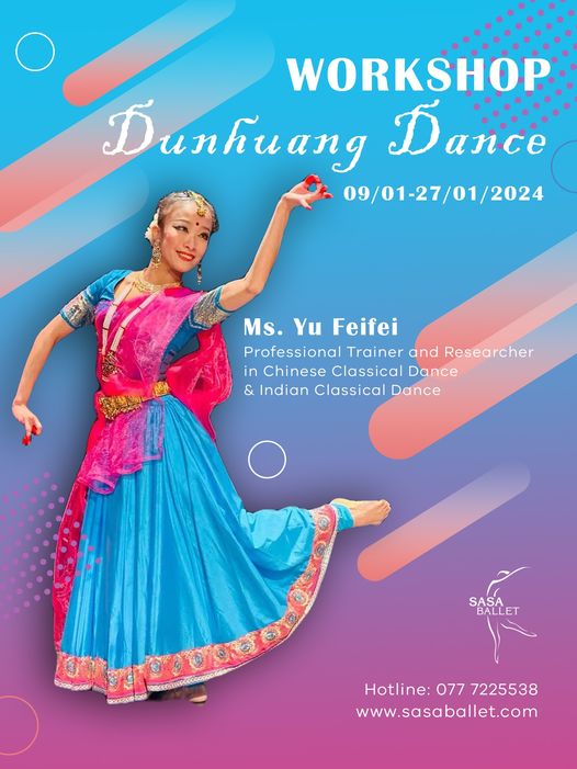 Ms Yu Feifei - Professional Trainer and Researcher in Chinese Classical Dance & Indian Classical Dance (Dunhuang Dance)