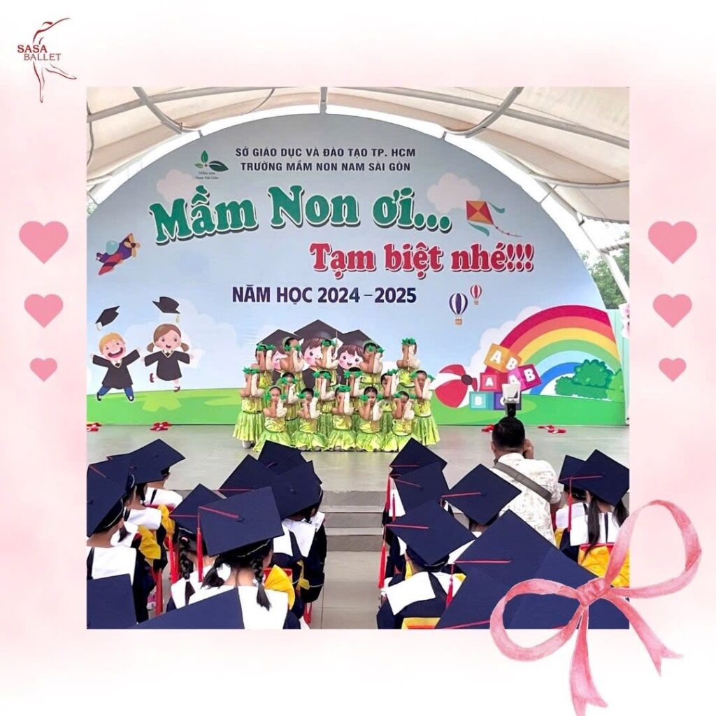 Sasa Ballet và trường Mầm Non Nam Sài Gòn