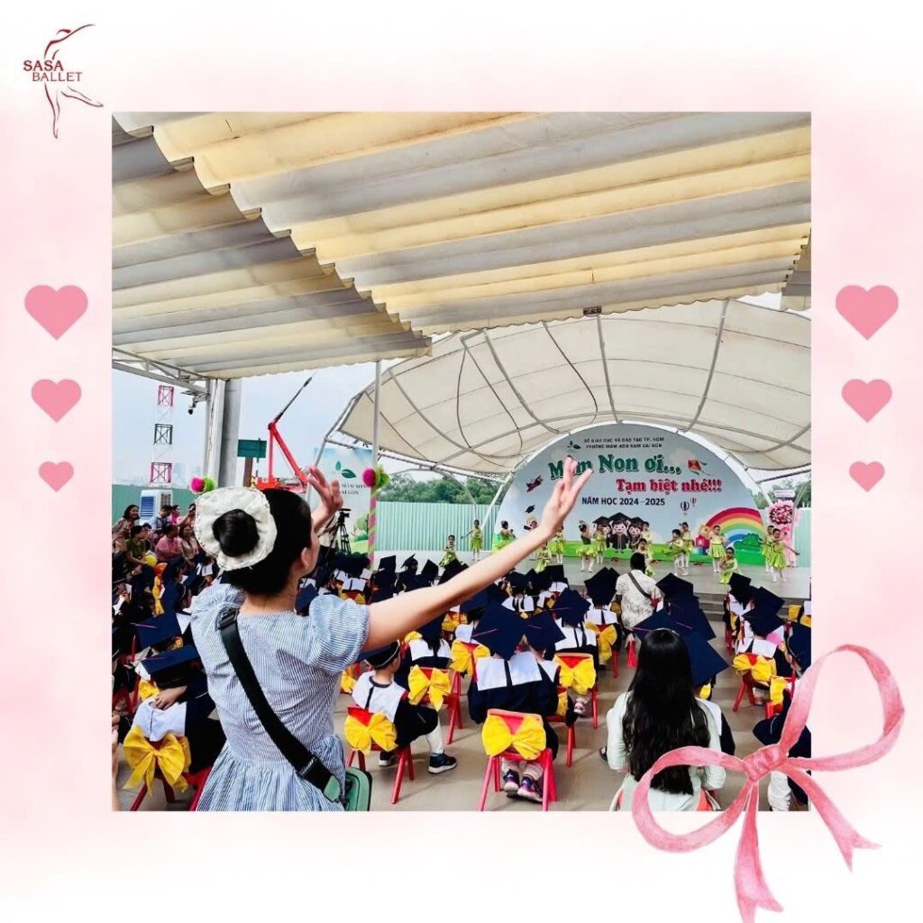 Sasa Ballet và trường Mầm Non Nam Sài Gòn