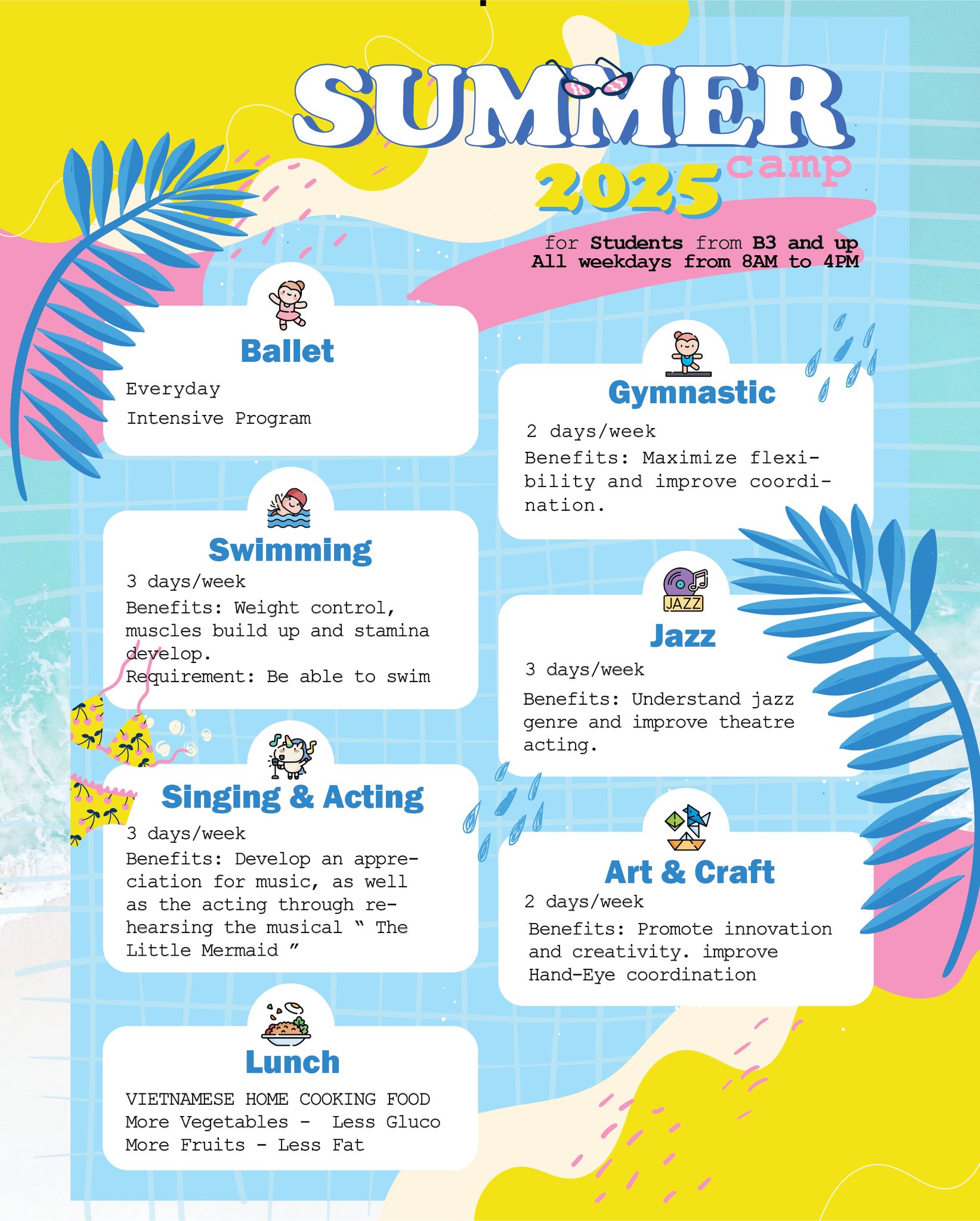 Summer Camp 2025 Sasa Ballet